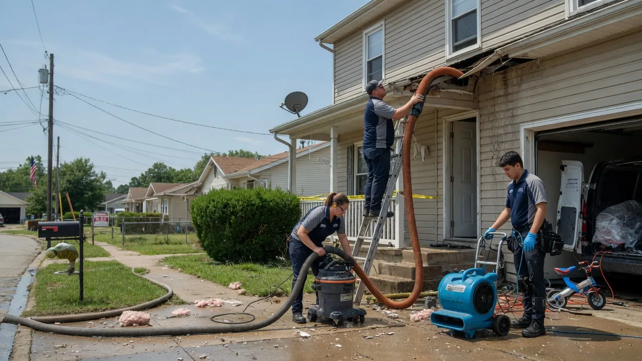 Water Damage Restoration in Marshall, OK near me